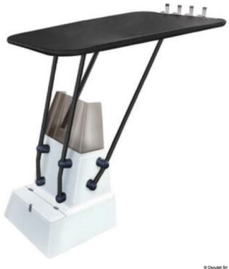 Osculati 48.193.02 T-Top Professionale Heavy Duty Nero Con Telo Nero t top professionale heavy duty in alluminio verniciato