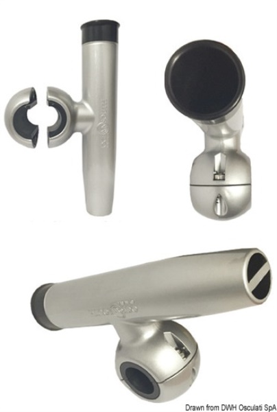 Osculati 48.194.04 Portacanne Per Tubo Ø 32 Mm roll bar e t top