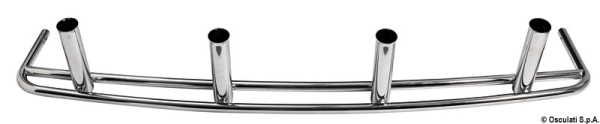 Osculati 48.195.51 T-Top In Acciaio Inox Con 4 Portacanne roll bar e t top
