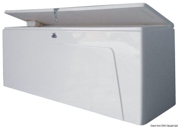 Osculati 48.297.00 Gavone Multiuso Apribile 140X50x55 Cm cassapanche e console per gommoni