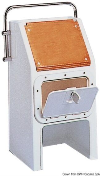 Osculati 48.300.00 Plancia Guida Con Inserto In Mogano cassapanche e console per gommoni