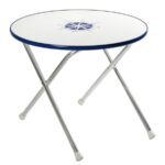 Osculati 48.354.12 Tavolo Pieghevole Tondo 60 Cm. tavoli e sedie da pozzetto