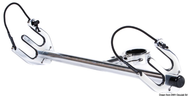 Osculati 48.415.25 Staffa Per Sci Con Forche Da 38 Mm wakeboard tower e accessori