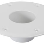 Osculati 48.416.12 Base Alluminio Bianco Pavimento Per Tavolo gambe e supporti tavolo