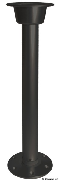 Osculati Colonna Thread Lock Nera 685 Mm Generica  48.417.70+48.417.74-C01 gamba tavolo in alluminio