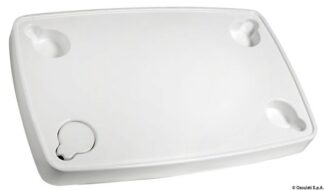 Osculati 48.417.92 Tavolo Abs Bianco 81 X 51 Cm Forato gambe e supporti tavolo