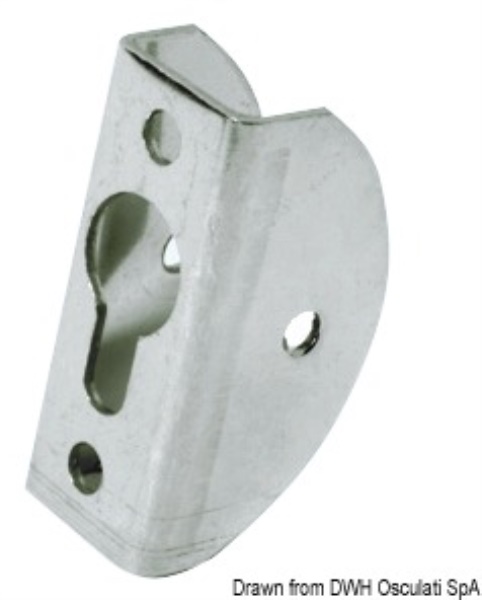 Osculati 48.420.40 Cavallotto Ad U 25 Mm plancette di poppa e prua