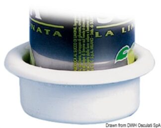 Osculati 48.430.03 Portabicchiere Incasso 90 Mm portabicchieri e portalattine