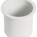 Osculati 48.430.13 Porta Bicchieri Ad Incasso Abs Bianco portabicchieri e portalattine