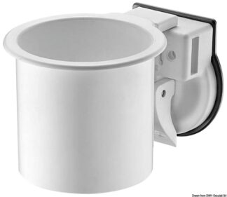 Osculati 48.430.14 Portabicchieri A Ventosa portabicchieri e portalattine