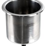 Porta Bicchieri Large inox con drenaggio - 48.430.20 Osculati