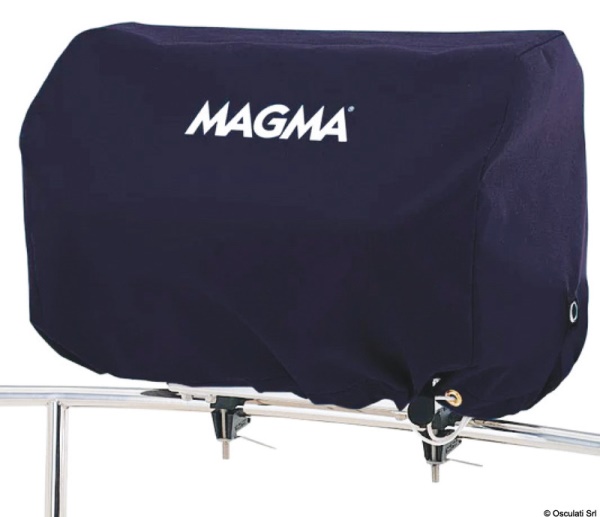 Osculati 48.512.19 Copertura Rettangolare 30 X 46 Cm Nera Per Barbecu copertura per barbecue magma versione rotonda
