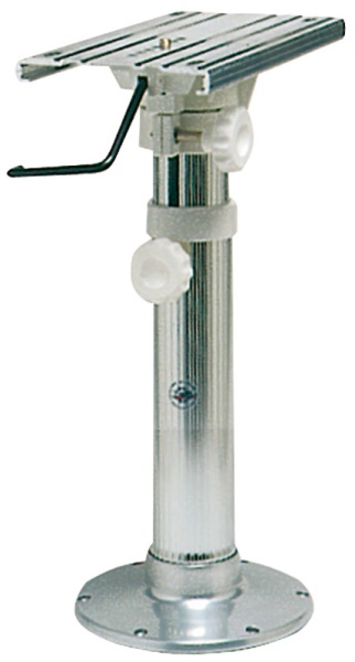 Osculati 48.630.00 Piede Lega Leggera 45-62 Cm Base Lucida supporti sedili e slitte