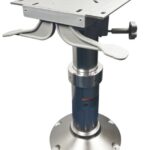 Osculati 48.704.72 Gamba Sedile Maxi Regolabile 482/711 Mm base per scocche sedile maxi