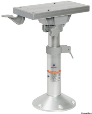 Osculati 48.711.00 Supporto Sedile Girevole 435/635 Mm Con Slitta supporti sedili e slitte