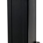Osculati 48.732.12 Gamba Tavolo Elettrica 3 Stadi 12 V Nera gamba tavolo dudge 77 square elettrica in alluminio
