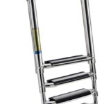 Osculati 49.541.64 Scaletta Telescopica Per Plancetta 4 Gradini Large scalette pieghevoli e telescopiche