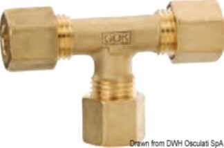 Osculati 50.013.42 Raccordo T accessori gok per impianti a gas