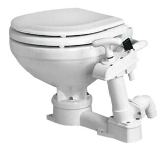 Osculati 50.207.25 Wc Manuale Compact Tavoletta Legno wc toilette ed accessori