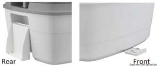 Osculati 50.217.50 Kit Fissaggio A Pagliolo Porta Potti X65 wc toilette ed accessori