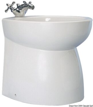 Osculati 50.219.02 Bidet Ceramica Alto Diritto bidet in ceramica blue wave