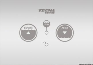 Osculati 50.226.51 Pannello Di Controllo Touch Sft Multifunzione wc elettrici tecma