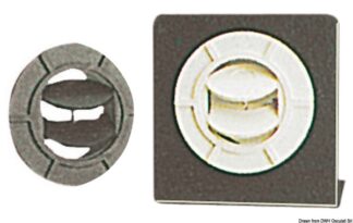 Osculati 50.263.08 Bocchetta Nera 75 Mm riscaldatori heater craft