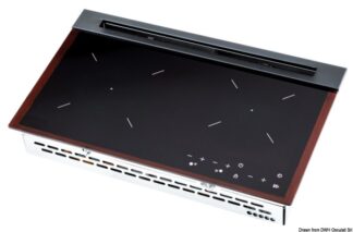 Osculati 50.601.02 Piano Cottura In Vetro A Gas 2 Fuochi Mini piani cottura da incasso