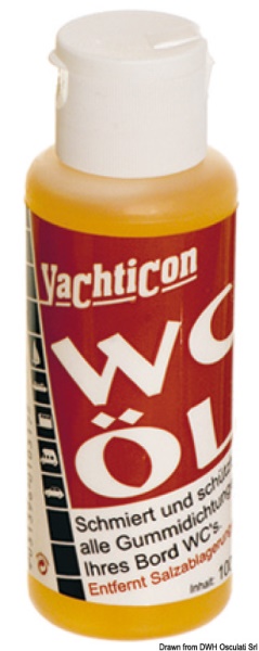 Osculati 50.610.31 Lubrificante Yachticon Wc Oil accessori per wc e taniche acque nere