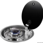 Osculati 50.801.00 Piano Cottura 1 Fuoco piani cottura integrato vetro cristallo inox