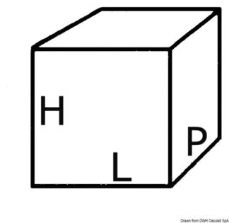 Osculati 50.934.31 Cornice Inox Lato Inferiore 4 Lato Cr130 Dr130 frigoriferi isotherm