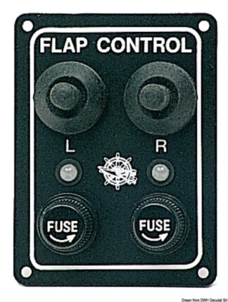 Osculati 51.353.00 Pannello Comando Per 51.350.00 azionatoripistoni per flap ed accessori