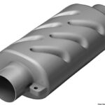 Osculati 51.376.02 Marmitta Orizzontale 45 Mm marmitte e silenziatori