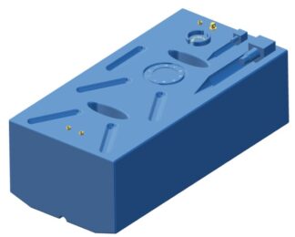 Osculati 52.039.08 Serbatoio Polietilene 315 L Benzina/Diesel serbatoi carburante