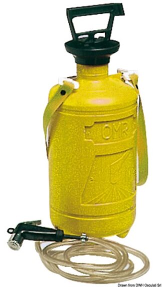 Osculati 52.187.00 Doccia Portatile A Pressione 8 L docce portatili