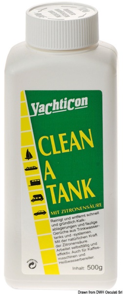 Osculati 52.191.50 Yachticon Clean A Tank 500 Ml accessori e detergenti per serbatoi acqua