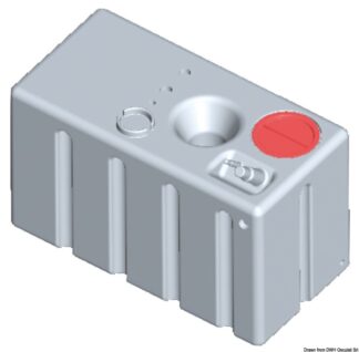 Osculati 52.194.81 Serbatoio Rigido Orizzontale Acqua Potabile 247 L serbatoi acqua