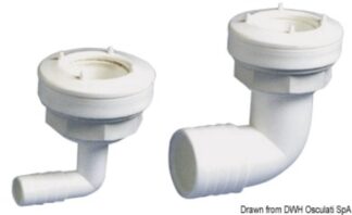 Osculati 52.196.93 Bocchettone 37 Mm 90° serbatoi acqua