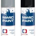 Osculati 52.570.02 Mimic Paint Spray Rinnova Pvc Ral 9005 Nero 400 Ml vernici per manutenzione gommoni e cuscini