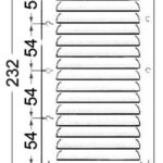 Osculati 53.021.10 Griglia Areazione 232 X 127 Mm + Antizanzare maniche a vento e griglie aereatrici