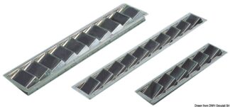 Osculati 53.204.01 Presa Aria Inox 525 X 112 Mm maniche a vento e griglie aereatrici