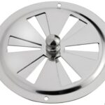 Osculati 53.214.46 Aeratore Circolare 102 Mm  + Zanzariera maniche a vento e griglie aereatrici