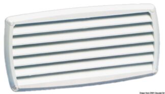 Osculati 53.273.90 Presa D'aria Nera 201 X 101 Mm maniche a vento e griglie aereatrici