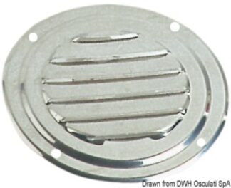 Osculati 53.301.68 Griglia Inox Tonda 125 Mm + Antizanzare maniche a vento e griglie aereatrici