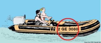 Osculati 54.534.08-69 Numero 6/9 lettere e targhette ce