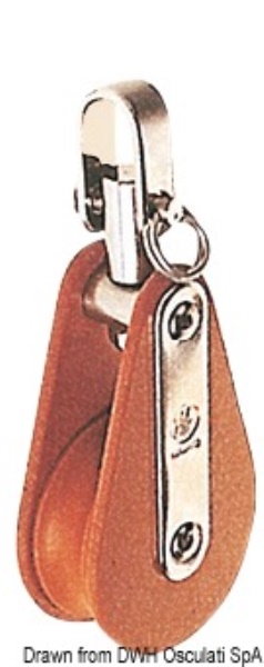 Osculati 55.003.01 Bozzello Hye Tufnol 1 Puleggia Ew 10X35 bozzelli viadana hye e sea sure