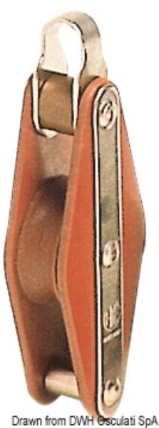 Osculati 55.005.00 Bozzello Hye Tufnol 1 Puleggia Ebh 8X30 bozzelli viadana hye e sea sure