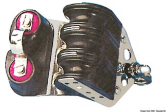 Osculati 55.034.08 Bozzello Sfere 3 Pulegge Strozzascotte 8X28 bozzelli viadana hye e sea sure