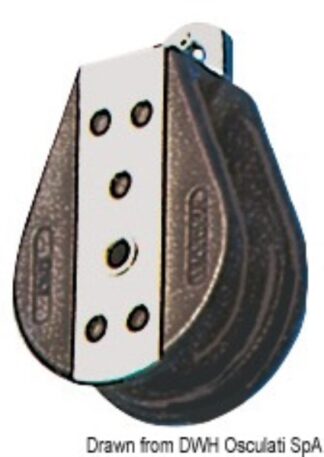 Osculati 55.036.10 Bozzello Piatto Da Ponte 10X38 bozzelli viadana hye e sea sure