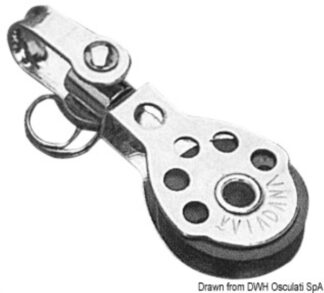 Osculati 55.040.03 Bozzello 1 Puleggia Grillo 6X25 bozzelli viadana hye e sea sure